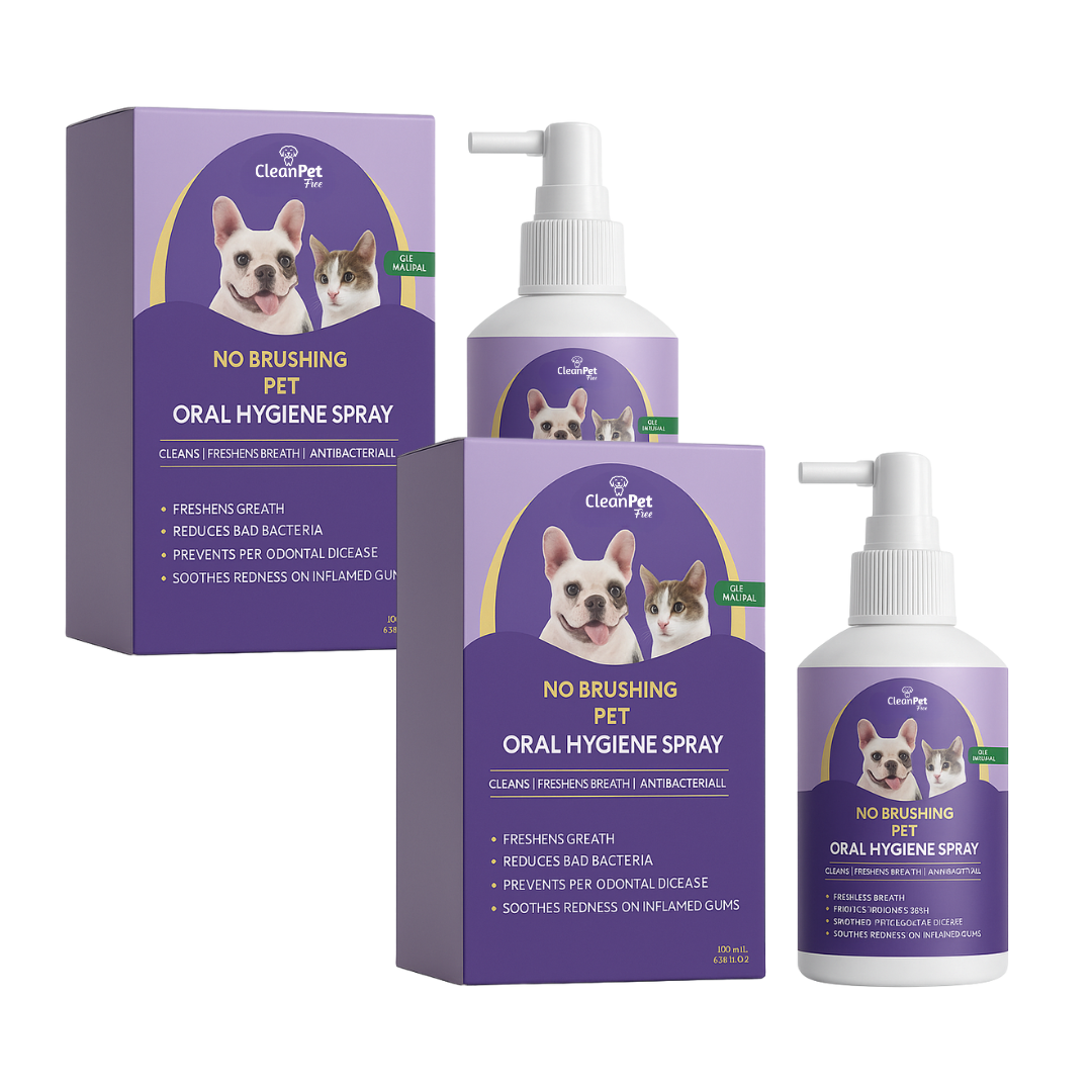 Oral Cleaning Spray – Anti-Tartar and Bad Breath – For Dogs and Cats