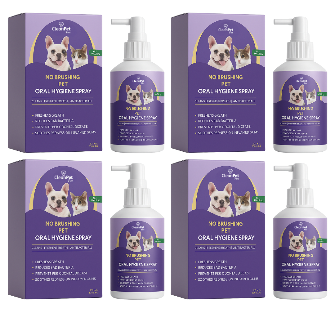 Oral Cleaning Spray – Anti-Tartar and Bad Breath – For Dogs and Cats