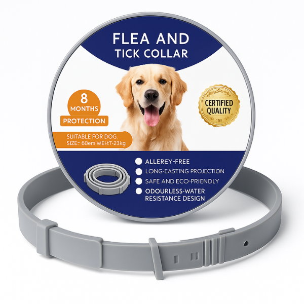 CleanPet™ Anti-Parasite Collar – 24/7 Defence from Fleas, Ticks & Mozzies
