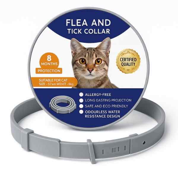 CleanPet™ Anti-Parasite Collar – 24/7 Defence from Fleas, Ticks & Mozzies
