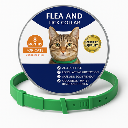 CleanPet™ Anti-Parasite Collar – 24/7 Defence from Fleas, Ticks & Mozzies