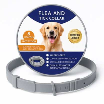 CleanPet™ Anti-Parasite Collar – 24/7 Defence from Fleas, Ticks & Mozzies