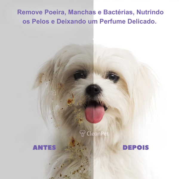 Luvas Umedecidas Banho seco CleanPet  - Seu Pet Limpo e Quente, Sem Molhar!