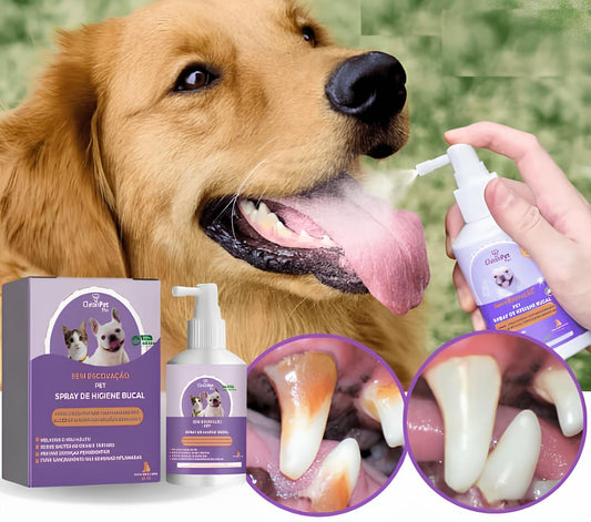 Oral Cleaning Spray – Anti-Tartar and Bad Breath – For Dogs and Cats